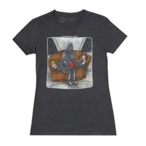 Budget Star Wars: Goodnight Darth Vader Crew Neck T-Shirt (Women's Medium) (Carton of 30 Shirts)