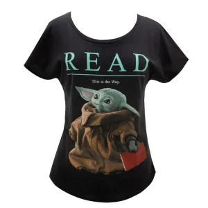 Exclusive Offer Star Wars: Grogu READ Relaxed Fit T-Shirt (Women's Small) (Carton of 30 Shirts)
