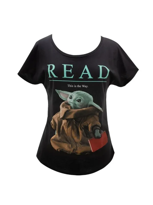Exclusive Offer Star Wars: Grogu READ Relaxed Fit T-Shirt (Women's Small) (Carton of 30 Shirts)