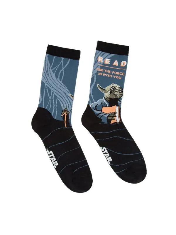 Star Wars: Yoda READ Socks (Adult Small) (Carton of 120 Pairs of Socks) Buy Online