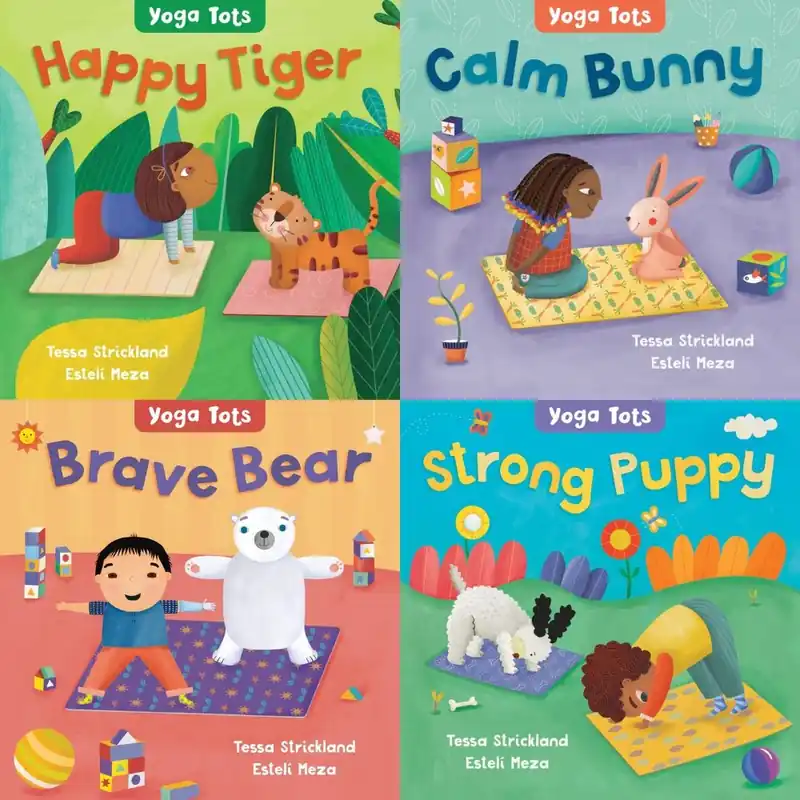 No Minimum Order Yoga Tots (Collection of 12 Board Books)