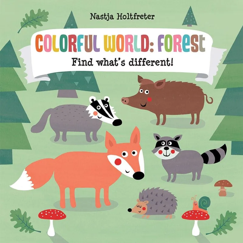 Colorful World: Forest (Board Book) Authentic