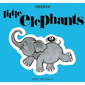 Canticos: Little Elephants / Elefantitos (Spanish/English Bilingual) (Board Book) Final Sale