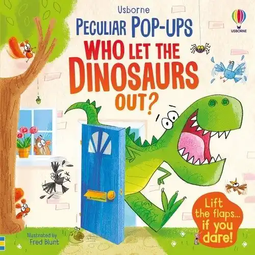 Who Let the Dinosaurs Out? (Carton of 20 Board Books) Authentic