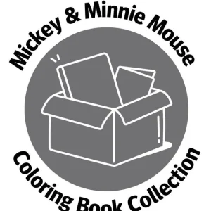 Express Delivery Mickey & Minnie Coloring Book Collection (Collection of 48 Activity Books)