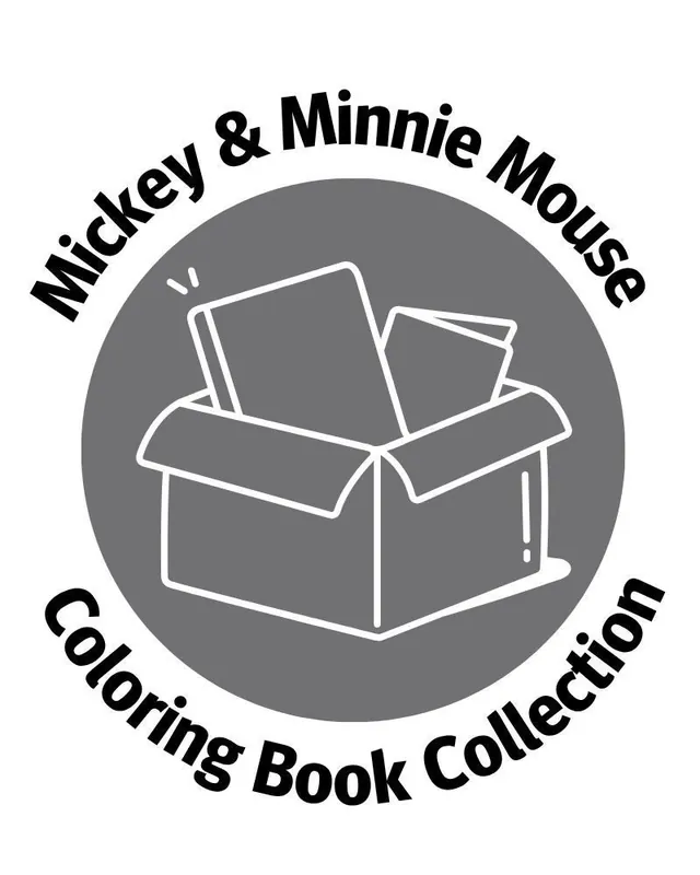 Express Delivery Mickey & Minnie Coloring Book Collection (Collection of 48 Activity Books)