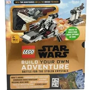 LEGO Star Wars Build Your Own Adventure: Battle for the Stolen Crystals (Carton of 10 Activity Books) New Release
