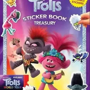 DreamWorks Trolls Sticker Book Treasury (Carton of 18 Activity Books) Order Now