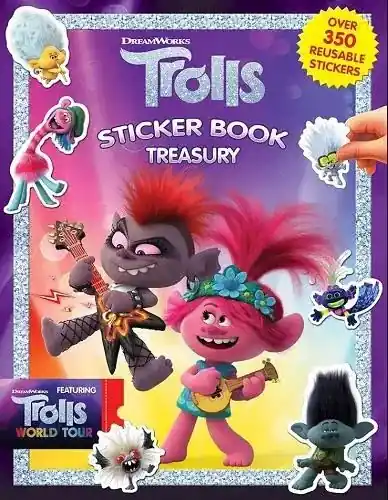 DreamWorks Trolls Sticker Book Treasury (Carton of 18 Activity Books) Order Now