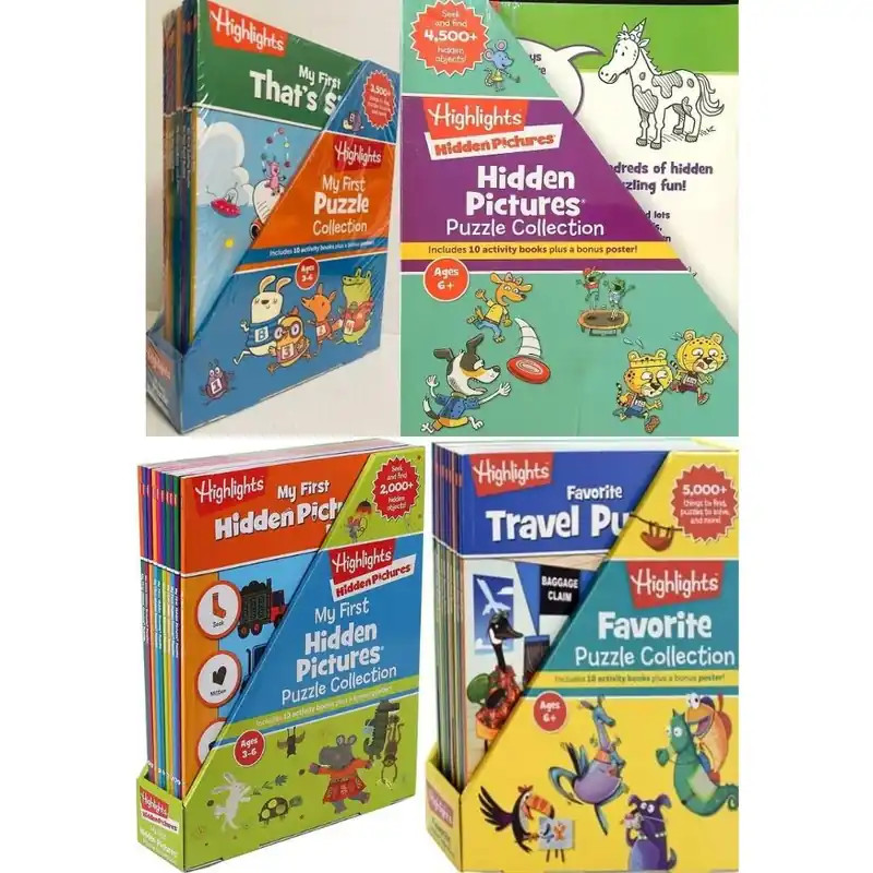 Limited Edition Highlights Activity Book Collection (Collection of 60 Activity Books)