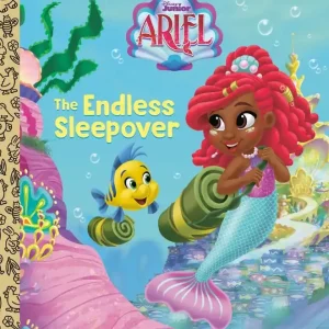 A Little Golden Book: Disney Junior's Ariel: The Endless Sleepover (Carton of 72 Hardcover Books) Bargain