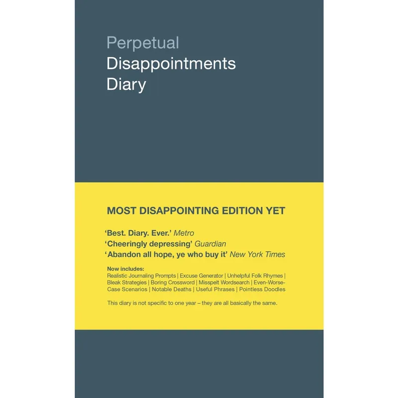 Exclusive Perpetual Disappointments Diary Single Item