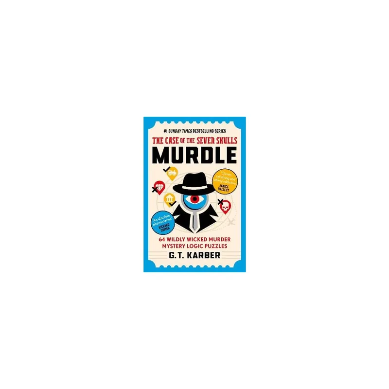 Hot Picks Murdle 5: The Case of the Seven Skulls Paperback