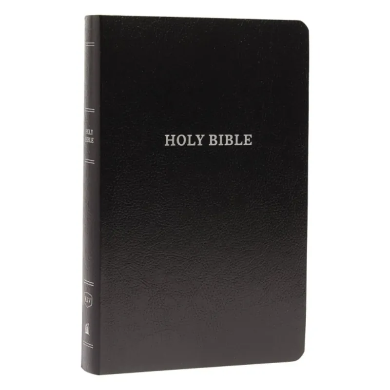 Latest KJV, Gift and Award Bible, Leather-Look, Black, Red Letter Edition, Comfort Print Paperback