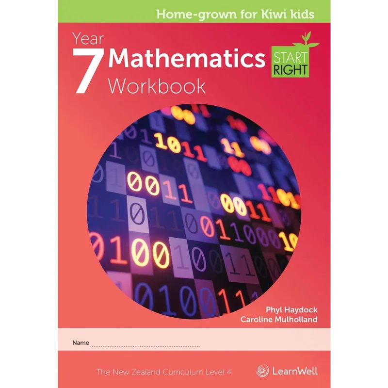 Year 7 Mathematics Start Right Workbook Paperback Hot Picks