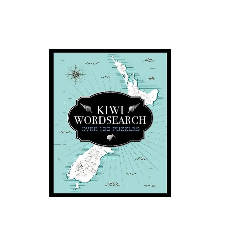Kiwi Wordsearch Puzzle Book Paperback Limited Time