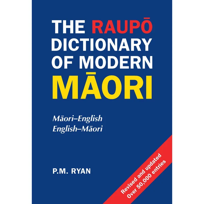The Raupo Dictionary Of Modern Maori Hardback Fast Shipping