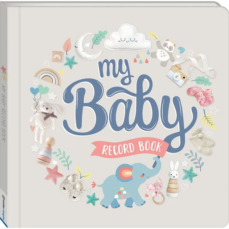 New Arrival My Baby Record Book Hardback