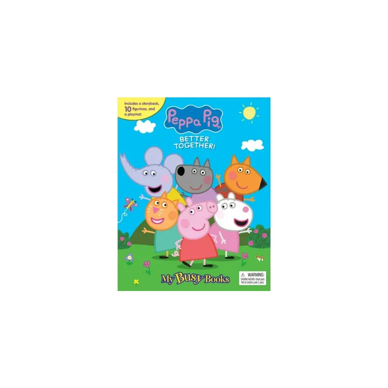 Genuine Peppa Pig Better Together My Busy Book Board Book