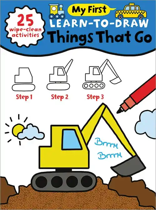 My First Learn-To-Draw: Things That Go Get Yours