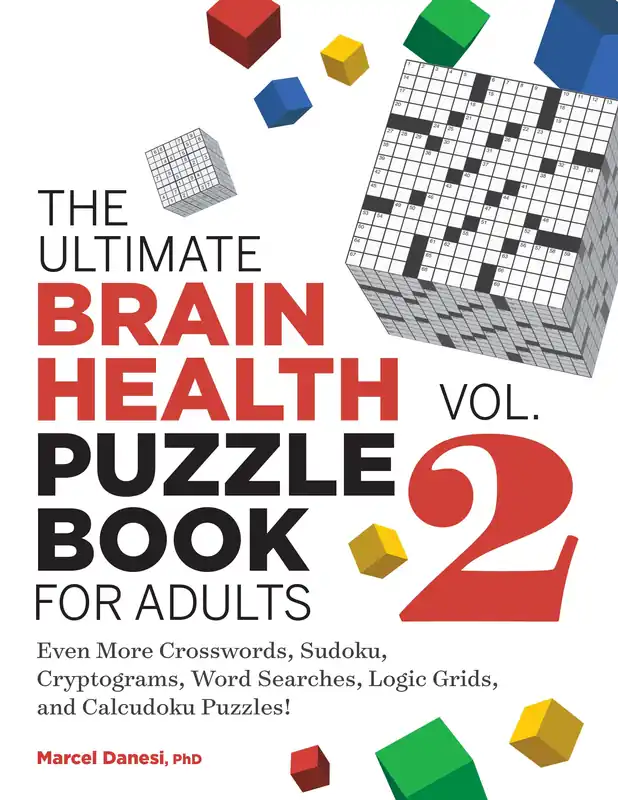 The Ultimate Brain Health Puzzle Book for Adults, Vol. 2 Hassle-Free Returns
