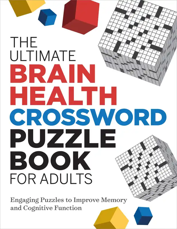 The Ultimate Brain Health Crossword Puzzle Book for Adults Trending